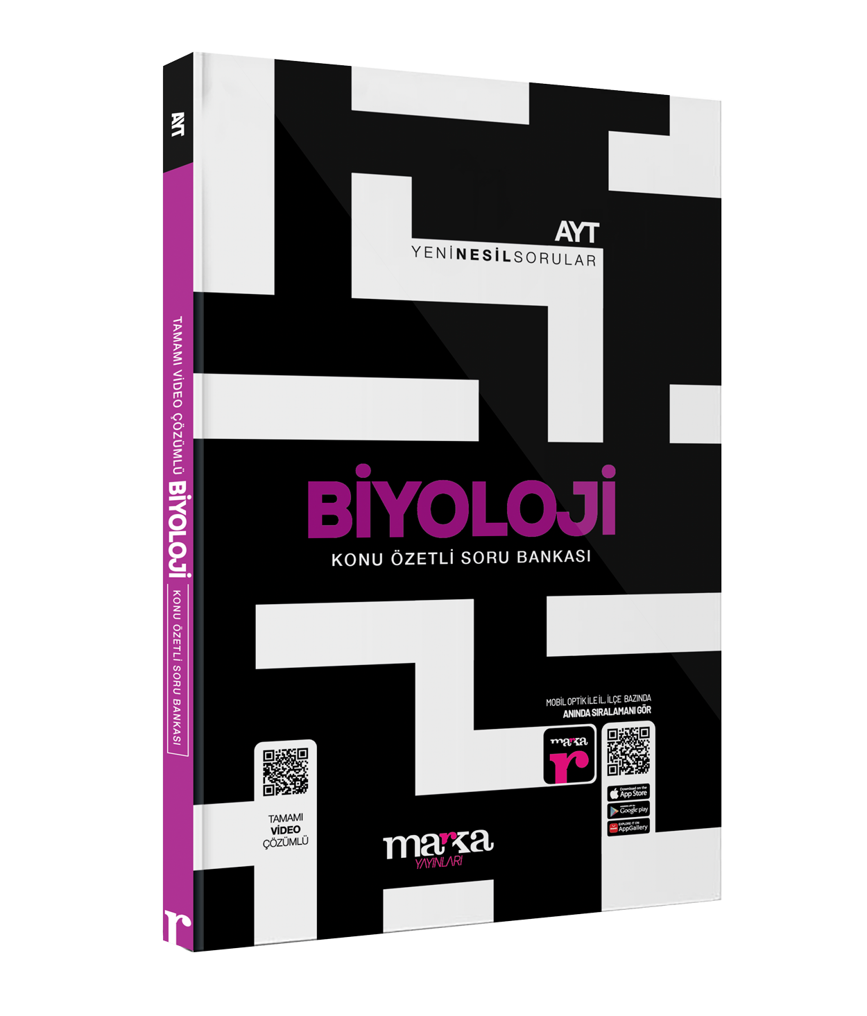 2026 AYT Biyoloji Konu Özetli Yeni Nesil Soru Bankası Tamamı Video Çözümlü Marka Yayınları